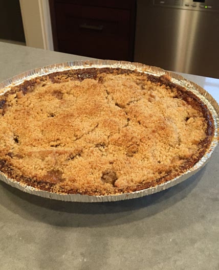 Apple Crumb Pie