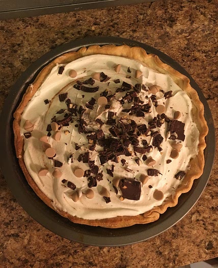 5 Minute - Double Layer Chocolate Pie