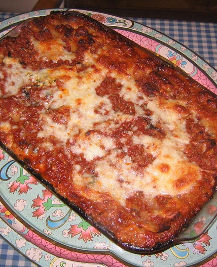 Three-Cheese Lasagna With Italian Sausage