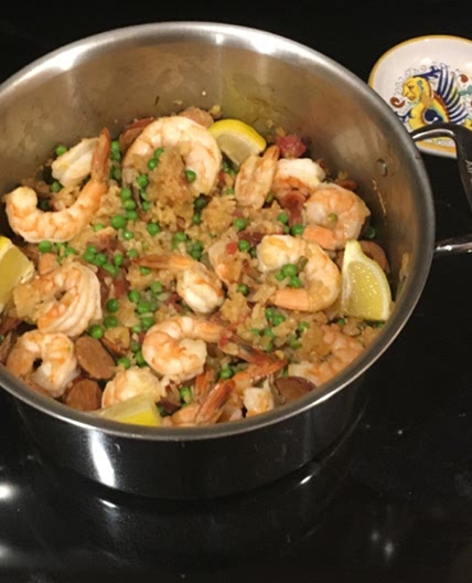 Another Quick Shrimp and Chorizo Paella