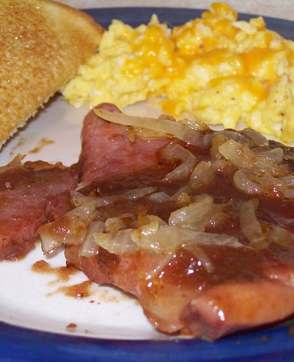 Apple Ham Steak