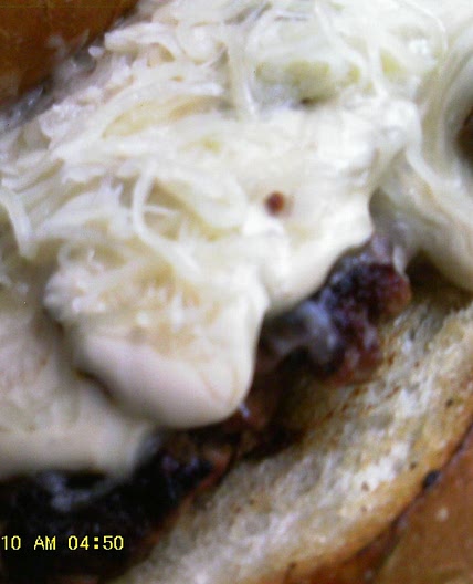 Asiago Portabella Mushroom Burger