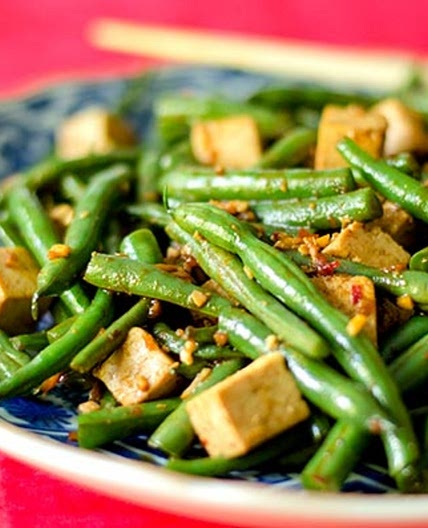 Szechuan Green Beans and Tofu (Gluten-Free, Vegan)