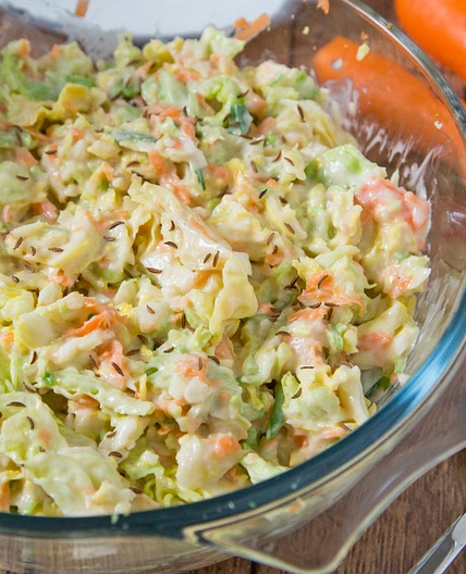 Kittencal's Famous Coleslaw