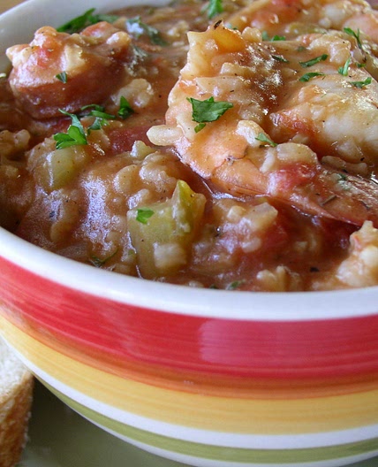 Shrimp & Andouille Sausage Jambalaya