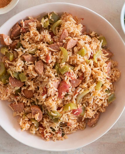 Louisiana Sausage Jambalaya