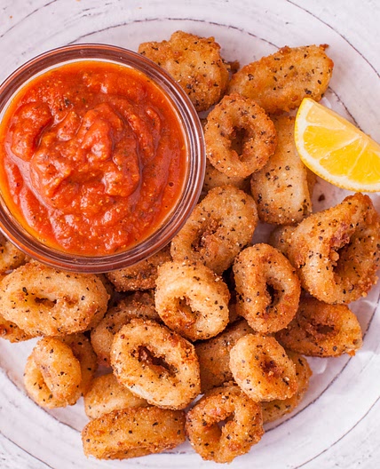 Crumbed Calamari