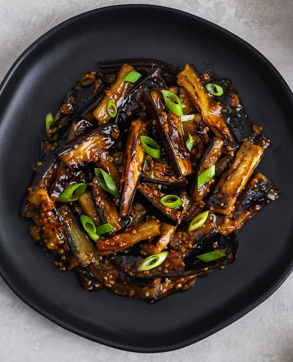 Chinese Eggplant in Garlic Sauce