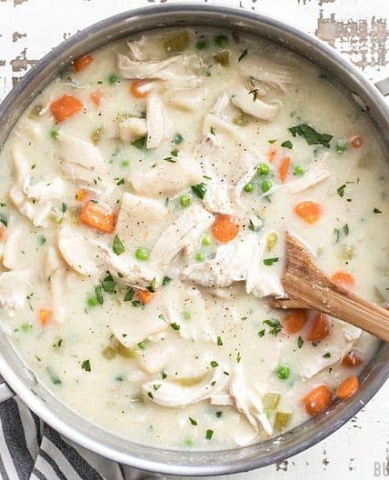 Chicken and Dumplings with Vegetables