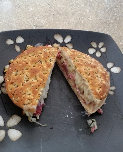 Air Fried Healthier Reuben Sandwiches