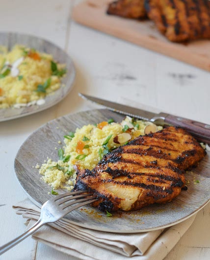Grilled Moroccan Chicken
