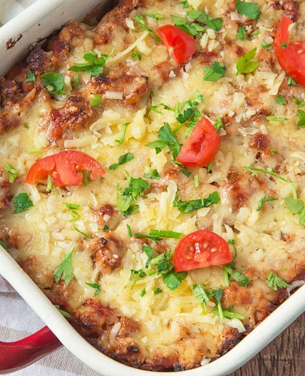 Quicky Ground Turkey or Beef Casserole