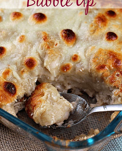 Chicken Alfredo Bubble Up