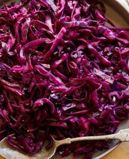 Sauteed Red Cabbage