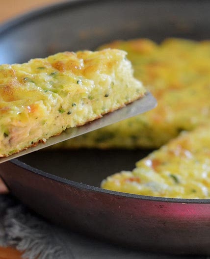 Zucchini & Cheddar Frittata
