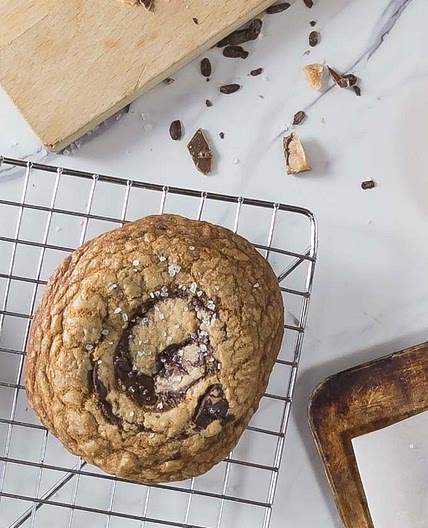 English Toffee Chocolate Chip Cookies