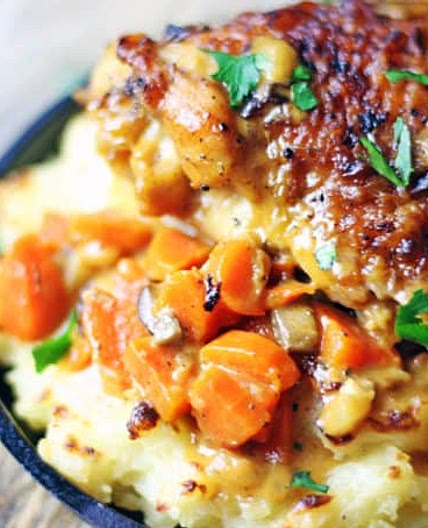 Clinton Kelly's Chicken Thigh Osso Bucco