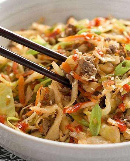 Beef and Cabbage Stir Fry