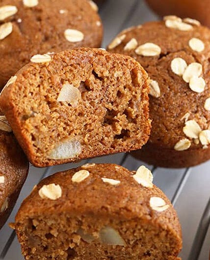 Cinnamon Pear Muffins