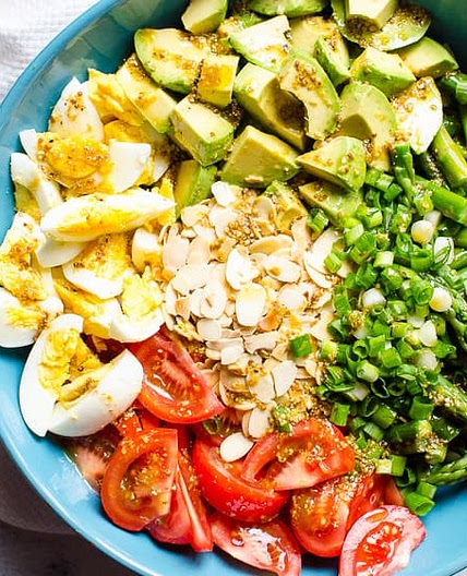 Asparagus Salad with Easy Dijon Vinaigrette