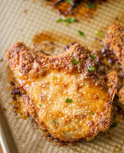 Shake and Bake Pork Chops