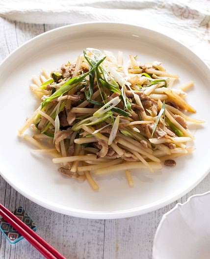 Pork and Potato Stir Fry