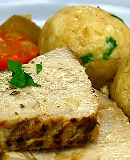 Niedrigtemperatur Schweinebraten