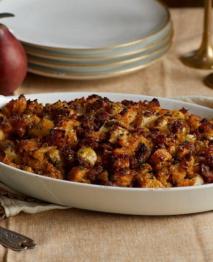 Pear and Sausage Stuffing