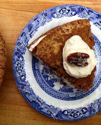 Pear and Pecan Torte