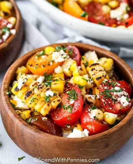 Grilled Corn Salad
