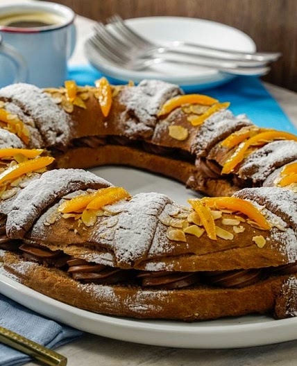 Rosca de Reyes de Chocolate