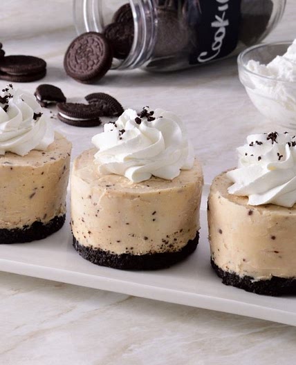 Pastelitos Helados de Cookies and Cream