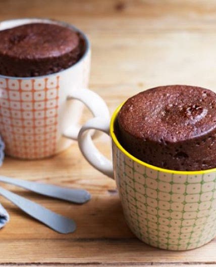 Mug cake/pastel de chocolate en microondas