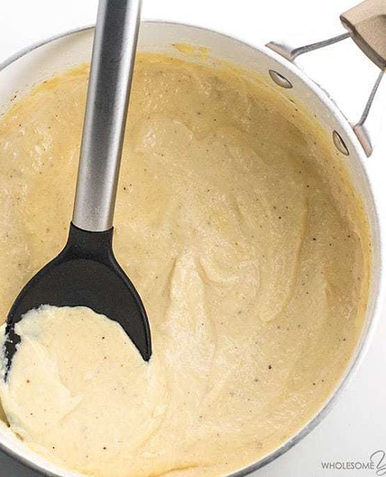 Easy Low Carb Keto Alfredo Sauce Recipe - Gluten Free