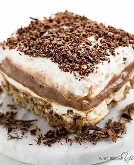 Sex in a Pan Dessert Recipe (Sugar-free, Low Carb, Gluten-free)