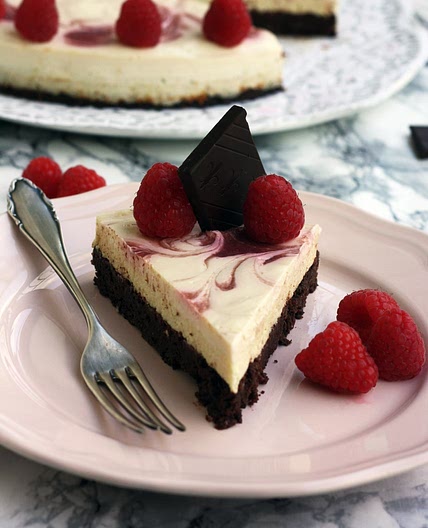 Healthy Brownie Cheesecake