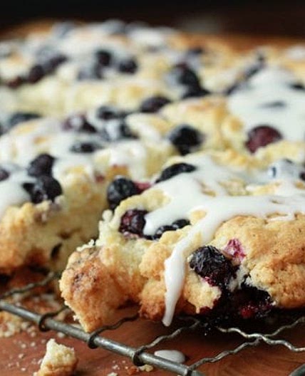 Blueberry Pull-Apart Biscuits