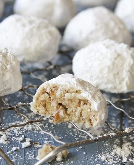 Pecan Snowball Cookies