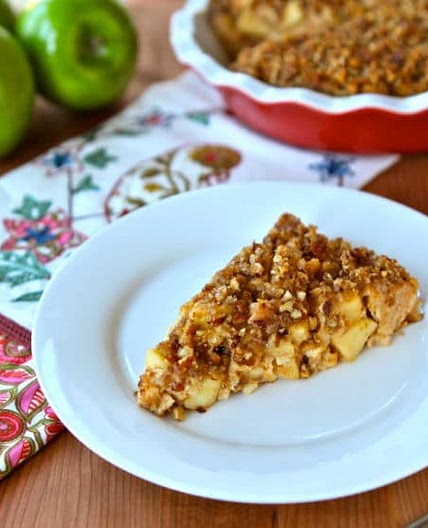 Passover Apple Pecan Pie