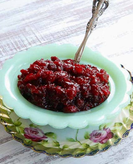 Boozy Orange Blossom Cranberry Sauce