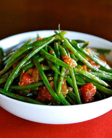 Green Bean Tomato Sauté
