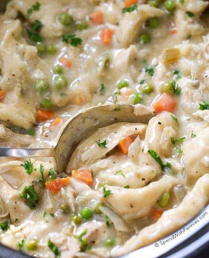 Crock Pot Chicken and Dumplings