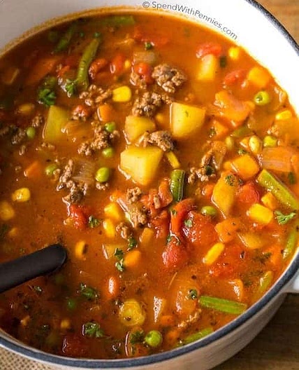 Easy Hamburger Soup
