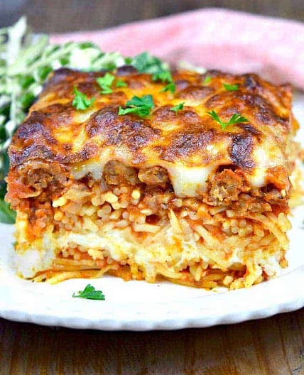 Million Dollar Spaghetti Casserole