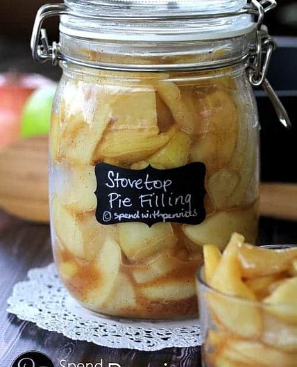 Quick Stovetop Apple Pie Filling!