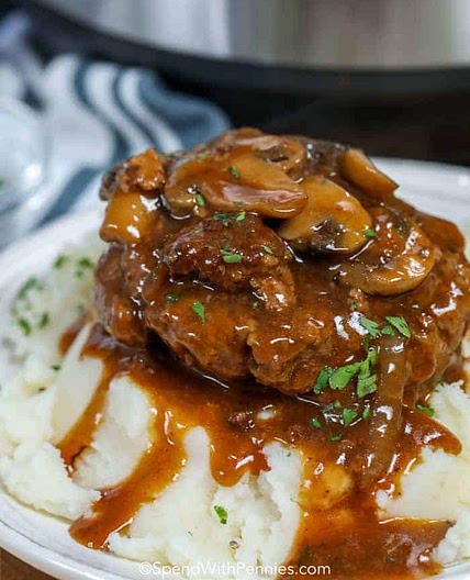 Instant Pot Salisbury Steak