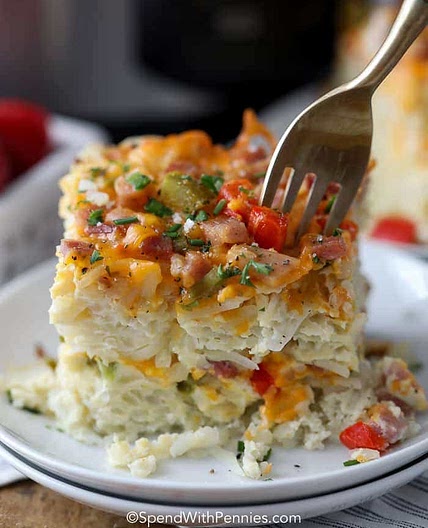 CrockPot Breakfast Casserole