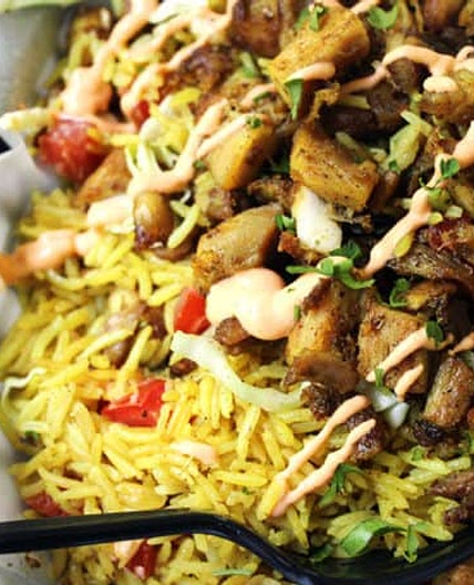 Halal Cart Chicken and Rice (Copycat)