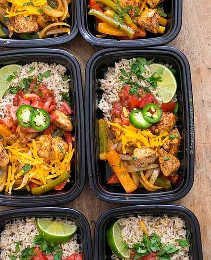 Fajita Bowls (Meal Prep)