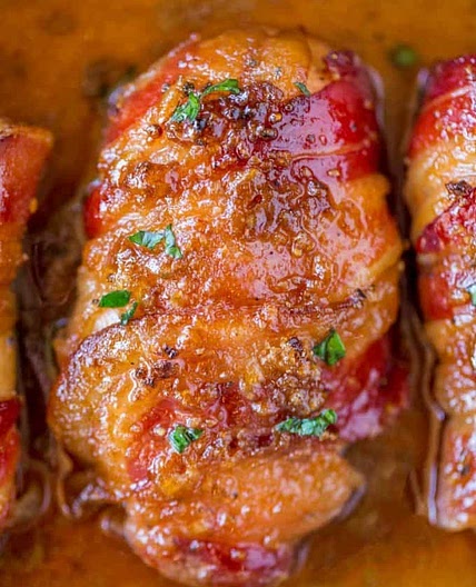 Bacon Brown Sugar Garlic Chicken
